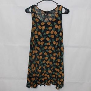 Pineapple print dress